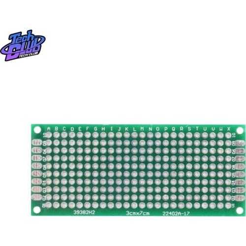 10Pcs Electronic PCB Board 3x7cm Diy Universal Printed Circuit Board 3*7cm Double Side Prototyping PCB For Arduino Copper Plate