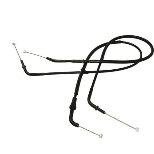 Motorbike For Kawasaki Z800 2012 2013 2014 2015 2016 2017 2018 2pcs Throttle Cable Steel Wire