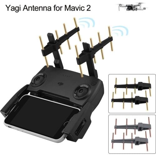 2pcs Yagi Antenna Range Extender for DJI Mavic 2/Mini/Pro/Phantom 4Pro Controller Signal Booster Transmitter Extension Accessory