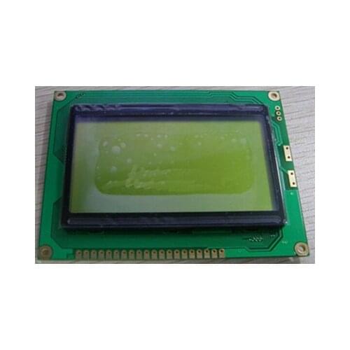 20PIN Yellow Green COB 12864 LCD Screen KS0108 Controller (No Character / No Backlight) 5V 3.3V