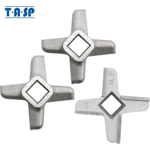 3pcs Meat Grinder Knife #5 Mincer Blade 620949 Spare Parts For Bosch MUM45 46 MUM52 54 MFW15 38 45 Philips HR27 77 Siemens
