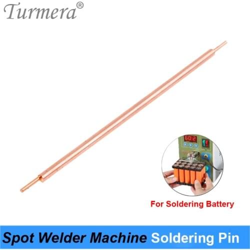 80mm 100mm Point Diameter 1.5mm Spot Welding Needles Pin Alumina Copper Welding Rod for Battery Spot Welder Machine Use Turmera