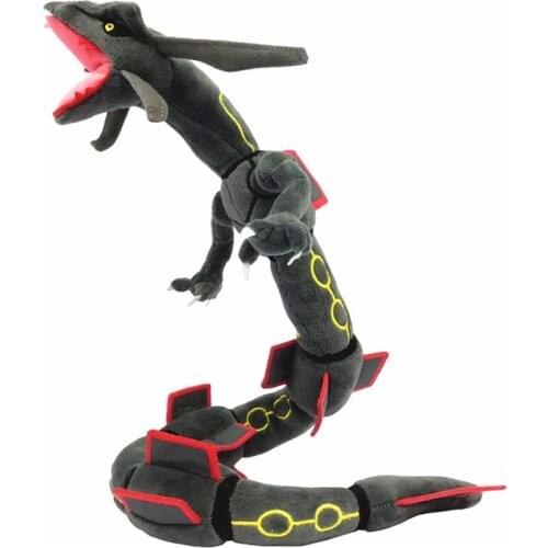 Anime Games Pokemon Rayquaza Soft Plush Toy Stuffed Doll Gift for Child Long 80CM