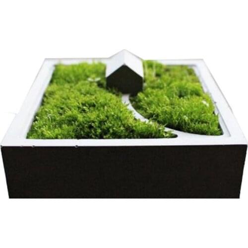 Cement Silicone Molds Concrete Moss Mini Small House Muti-meat Flower Planter Mould Desktop Decoration