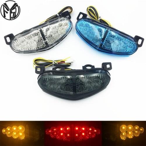 For KAWASAKI ER-6N ER-6F 2009-2011 NINJA 650R 400R ER4N Rear Tail Light Brake Turn Signals Integrated LED Light Motorcycle light