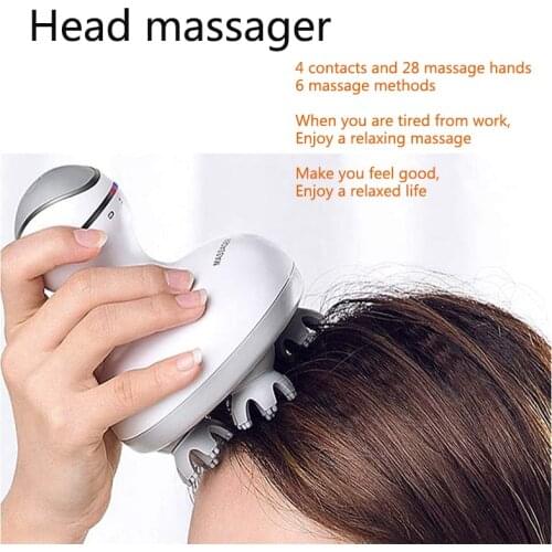 Smart head massager electric scalp massager relieve pressure and promote blood circulation hair growth electric massager