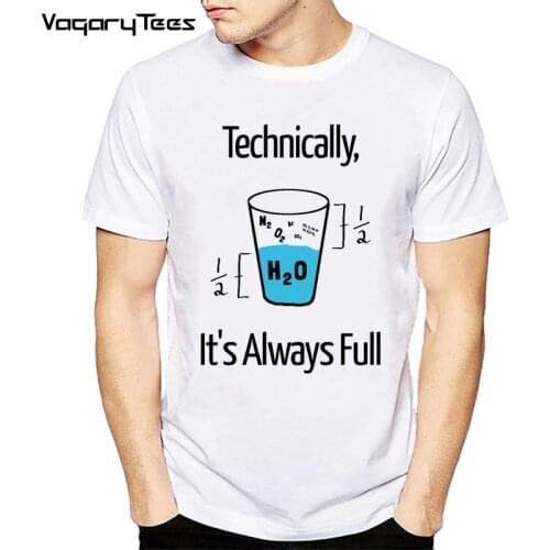VagaryTees 2020 New men Funny Science Joke Design T-Shirt Casual Short Sleeve Tee Novelty Tops