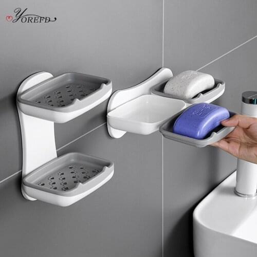 OYOREFD Bathroom Wall Mounted Soap Dishes