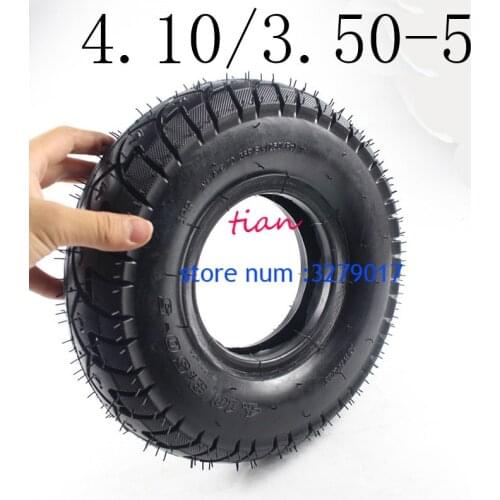 Free Shipping New 4.10/3.50-5 Tire and Inner Tube for 49cc Mini Quad Dirt Bike Scooter ATV Buggy Gas Scooter Bike Motorcycle