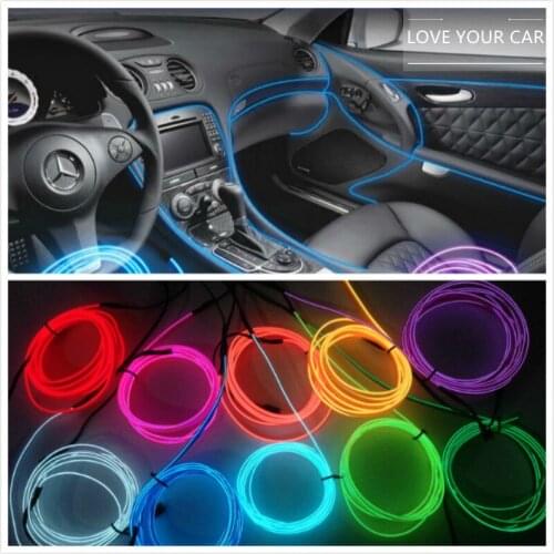 Car interior LED cold light decoration atmosphere light