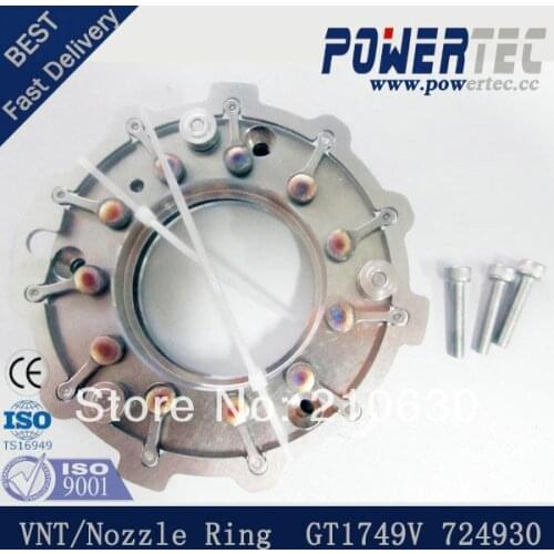 Turbo charger VNT GT1749V 724930 turbo nozzle ring for Audi A3 2.0TDI ,140HP 03G253019A VNT