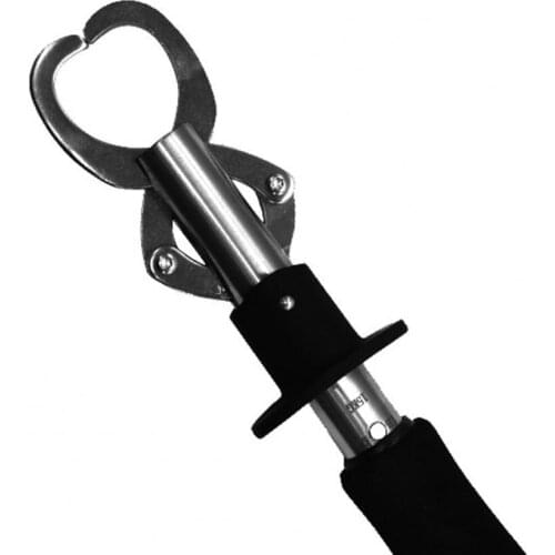 24cm Stainless Steel T-shaped Thick Fish Control Clamp Device Pliers with Scale