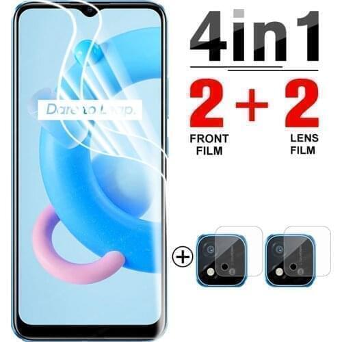 4-in-1 Hydrogel Film for Oppo Realme C20A Screen Protector Protective films For Oppo Realme C20 A 20C safety film not glass