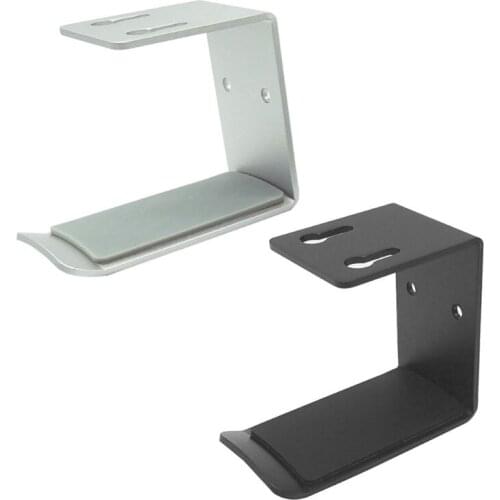 Aluminum Alloy Headphone Hanger Holder Wall Mount Headset Stand Desk Display Bracket Hanging Hook Earphone Rack Accessories G99B