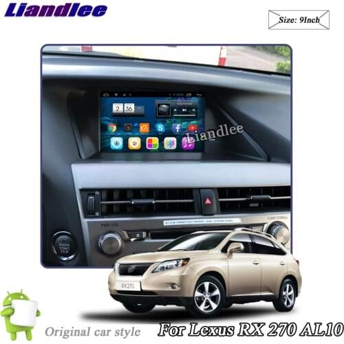 Car Android Multimedia System For Lexus RX270/AL10 2008-2015 Radio Stereo Carplay GPS Wifi Navigation Player