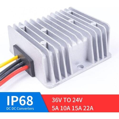 DC 36V TO 24V 5A 10A 15A 22A DC Power High Quality Converter Step-Down DC Regulator for Automot