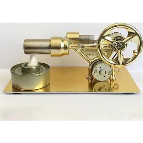 Hot Air Steam Stirling Engine Model Generator Motor Physic Steam Power Toy Chidren Science Toy