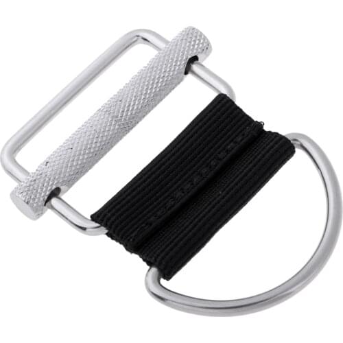 316 Stainless Steel Technical Scuba Diving Standard Weight Belt Buckle with D Ring for Scuba Diving Snorkeling Free Diving Acces
