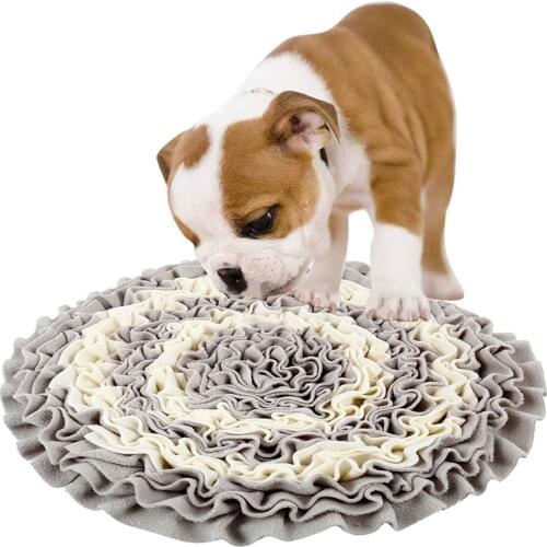 Dogs Snuffle Mat Pet Sniffing Training Blanket Relieve Stress Nosework Puzzle Toy Pet Slowing Feeding Intelligence Mat