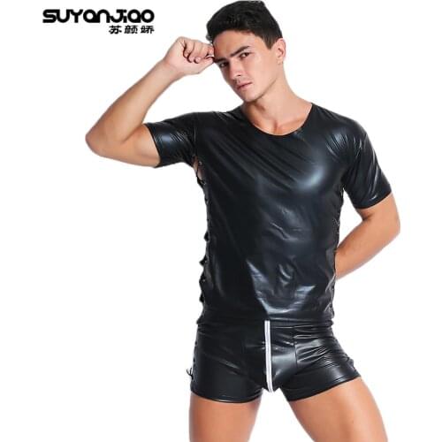 SUYANJIAO Short Sleeve T-shirts For Men