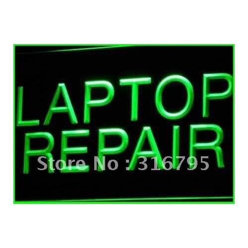 I472 Laptop Repair Computer Notebook LED Neon Light Light Signs On/Off Swtich 20+ Colors 5 Sizes