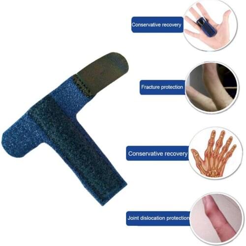 1pcs Finger Splint Trigger Adjustable Finger Guard Splint For Treat Finger Stiffness Pain Popping Clicking