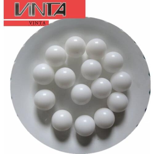 100pcs POM Balls Polyoxymethylene 3 4 5 6 7 8 9 10 12 mm Plastic Rollers for Sprays Bearings Lathe Accessories