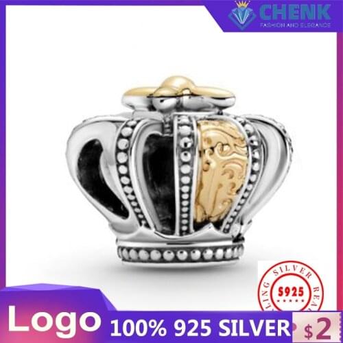 799340C00 Passions Regal Crown Charm royal crown Garden Spring 2021 925 original bracelet charms for bracelet making designer