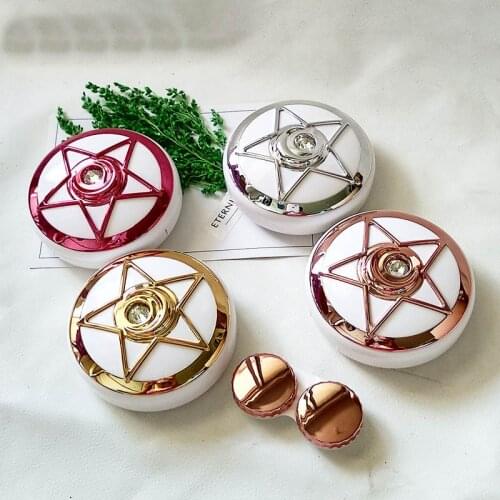 Glasses Contact Lenses Box Contact Lens Case for Eyes travel Kit Holder Container Travel Accessaries Wholesale