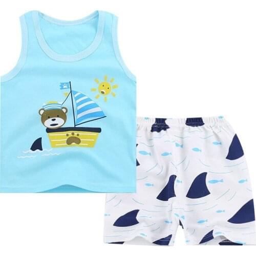 Newborns Clothes Summer Baby Girls Clothes Set Bear T-shirt+Pants Outfits Baby Girls Suit Infant Clothing Baby Sets baby girl