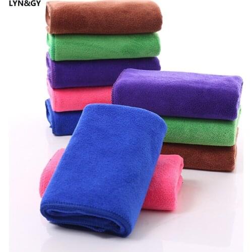 New High Absorbent Microfiber Towel Hair Drying Towels Beauty Salon Towels toalha Car Wash Cleaning Cloth Dish Duster Towel