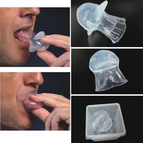 2021 Brand New Style Silicone Anti Snoring Tongue Device Sleep Apnea Aid Stop Snore Stopper Sleeve