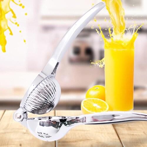 Lemon Squeezer Clip Zinc Alloy Manual Citrus Lime Juicer Hand Press Kitchen Tool Lemon Press Vegetables Kitchen Accessories