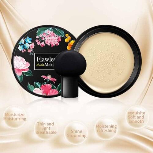 Mushroom Head BB Air Cushion Moisturizing Foundation CC Cream Concealer Whitening Oil-control Makeup Cosmetic Brighten Face QBMY
