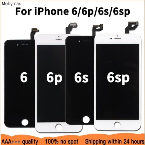 AAA+++ LCD Screen For iPhone 6 6plus No Dead Pixel LCD Module+Digitizer Assembly Replacement For iPhone 6s 6s plus with 3D Force