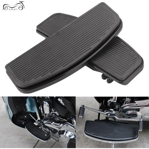 1 Pair Front Rider Insert Footboards For Harley Electra Road Glide FLHR FLT FLD Heritage Softail Touring Dyna