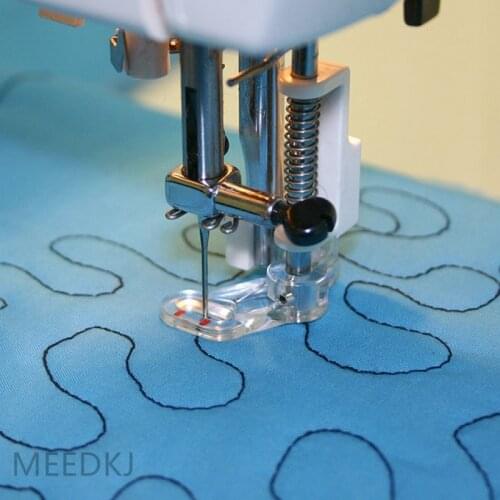 1PCS Multifunction Embroidery Quilting Darning Foot Sewing Machine Presser Embroidery Foot Universal Freedom Embroidery