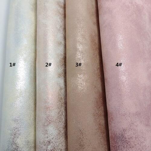 3PCS 21X29CM Synthetic Leather Metallic Gold and Silver PU leather Fabric for DIY accessories sofa handbags and shoes H19