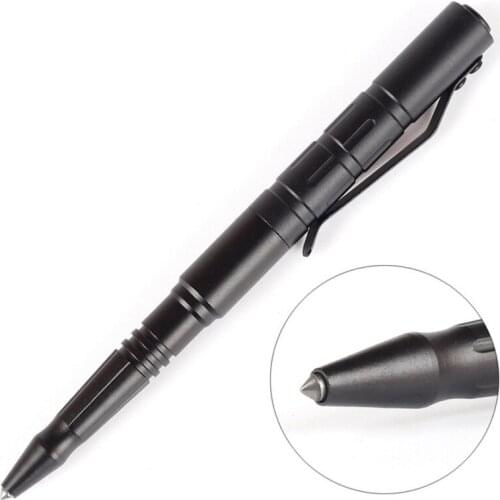 Aluminum Gel Pen with Superhard Tungsten Steel Head Solid Metal Pen Bursting Window Tactical Pen Self Defense EDC as Gift Set