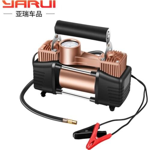 Vehicle-mounted air pump 12V double cylinder multi function electric car portable high pressure