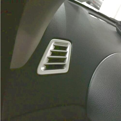 For Nissan Tiida 2011 2012 2013 2014 2015 2016 2017 Interior AC Decorative Frame Moulding Air Condition Outlet Vent Cover Trim