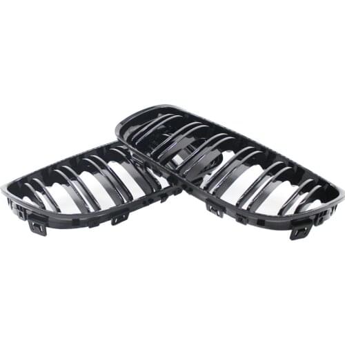 Gloss Black Car Front Kidney Grille Grill Replacement Fits for BMW 3 Series E90 E91 2009-2011