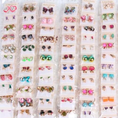 HOQIAGA Stud Earrings