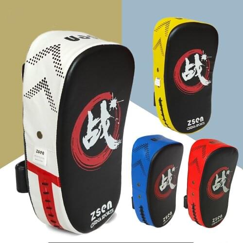 Quality Kick Boxing Pad Punching Bag Foot Target Mitt MMA Sparring Muay Thai Boxing Training Gear Punching 4 Colors