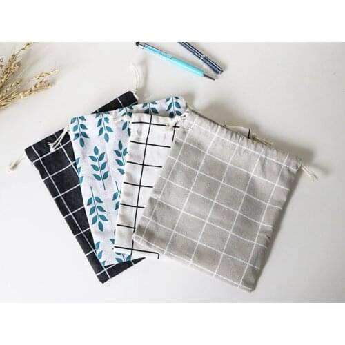 Gird Linen Gift Pouches 8x10cm 9x12cm 10x15cm 13x17cm pack of 50 Party Candy Drawstring Bag Jute Jewelry Favor Sack