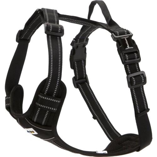Oxford Fabric Dog Harness Adjustable Reflective Harness No Pull For Small Medium Large Dog Vest Outdoor Walking Running