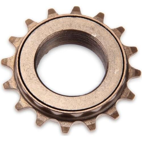 High quality 16T 16 Tooth Singlespeed Freewheel for BMX Bike Bicycle 34mm Bronze For Free Wheel Bikes Spare Parts Accessories