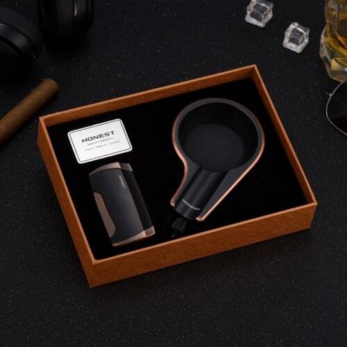 Upscale Torch Cigar Jet Gas Lighter Spray Gun Windproof Cigarette Box Turbo Smoke Pipe Pistol Lighter Inflatable Gadgets For Men