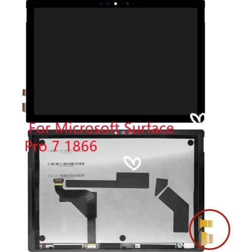 New For Microsoft Surface Pro 7 1866 LCD Display +Touch Screen Digitizer Glass Assembly