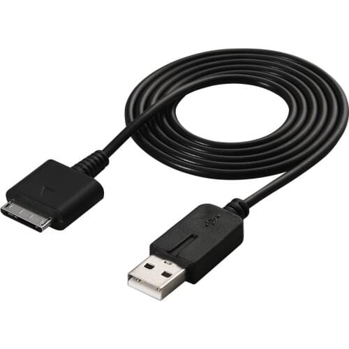 1M 3ft 2 IN 1 USB Data Charge Cable For PSP GO USB Charger Cable Data Transfer Charging Cord Line for PSPGO Black